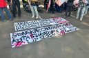 Teks Photo: DPC Gerakan Mahasiswa Nasional Indonesia (GMNI) Sukabumi Raya Saat Melakukan UNRAS