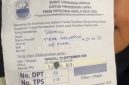 Photo: Kertas Suara Sudah Tercoblos