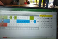 Photo: Pilkades Mekarjaya terapkan inovasi baru sistem pemungutan suara berbasis digital di salah satu Tempat Pemungutan Suara (TPS). 