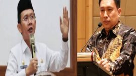 Photo: Eks Pj Bupati Bekasi, Dani Ramdan dan Eks Ketua DPRD Kabupaten Bekasi, BN. Kholik Qodratullah