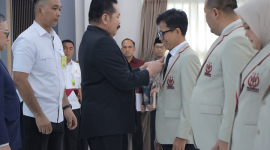 Photo: Jaksa Agung ST. Burhanudin Diacara Pelantikan