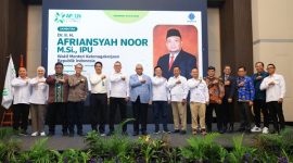 Photo: Wamenaker Afriansyah Noor Saat Menghadiri Rapat Kerja Nasional (Rakernas) AP2LN di Jakarta, Kamis 1 Oktober 2026.