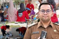 Photo: Lurah Kebalen, Andika Journalisandi, S.STP, MAP & Karang Taruna RT 001 RW 024, Perumahan Villa Gading Harapan (VGH) Kebalen.