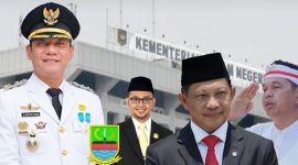 Photo: Plt Bupati Bekasi, Asep Surya Atmaja, Ketua DPRD Kabupaten Bekasi, Ade Sukron Anas, Menteri Dalam Negeri, M. Tito Karnavian dan Gubernur Jawa Barat, Dedi Mulyadi (KDM)