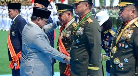 Photo: Rangkaian HUT ke-81 TNI Tahun 2026 di Lapangan Prima, Mabes TNI, Cilangkap, Jakarta Timur, Senin 5 Oktober 2026.