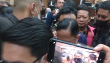 Photo: Febrie Ardiansyah Diruang Persidangan Pengadilan Tipikor Jakarta