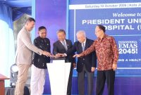 Photo: Acara Soft Opening President University Hospital, Sabtu 10 Oktober 2026.