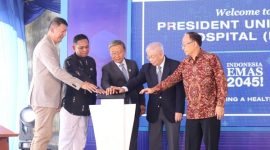 Photo: Acara Soft Opening President University Hospital, Sabtu 10 Oktober 2026.